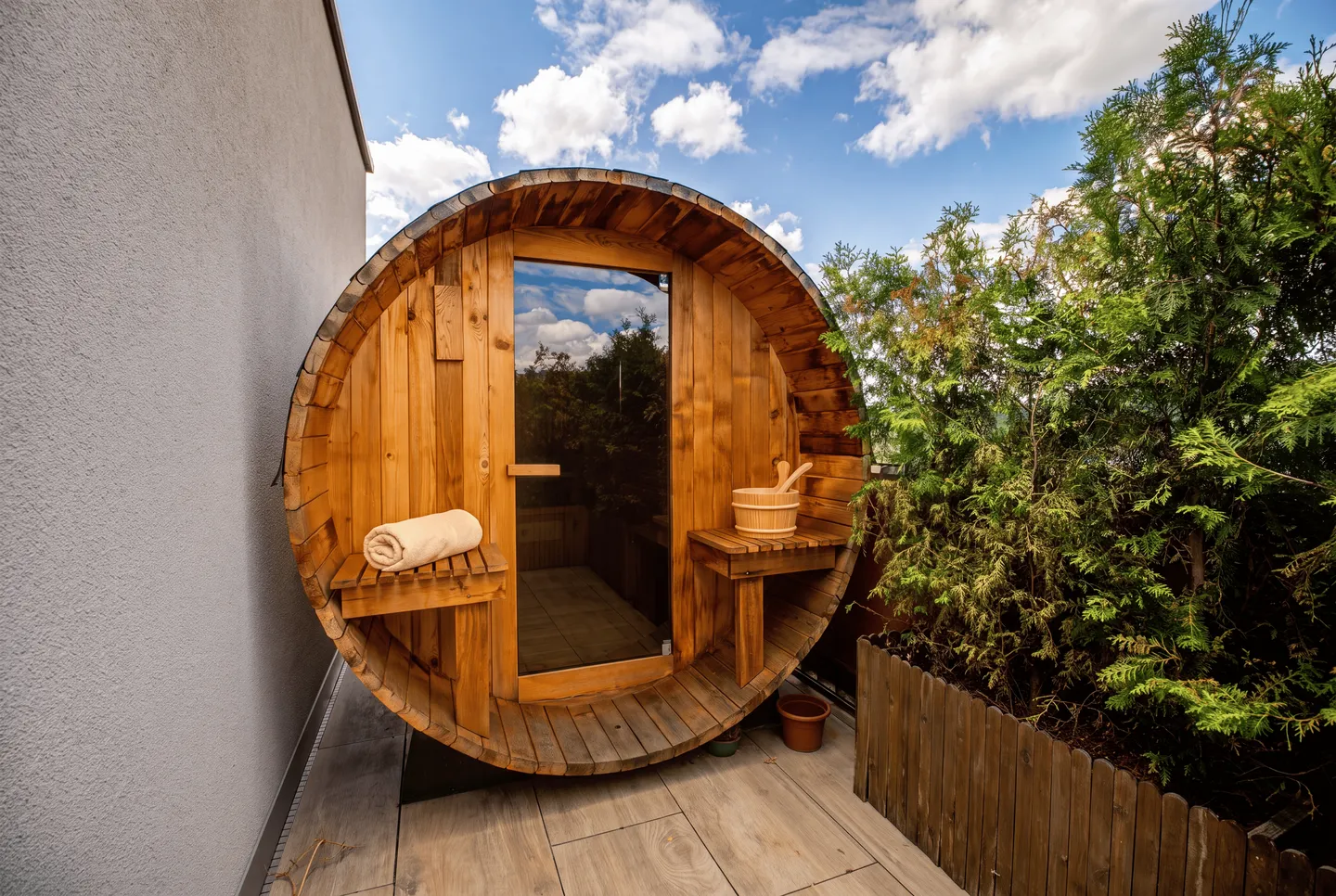 Attico di 148 m² con terrazza di 137 m² e sauna esterna - Foto 7 di 8