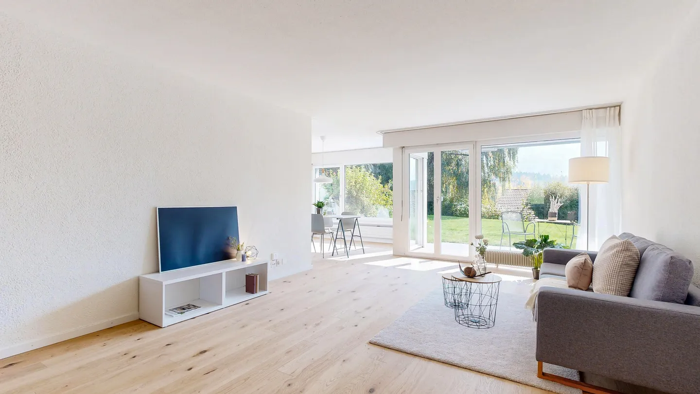 Freshly Renovated Garden Apartment in Lyss - Photo 1 of 5