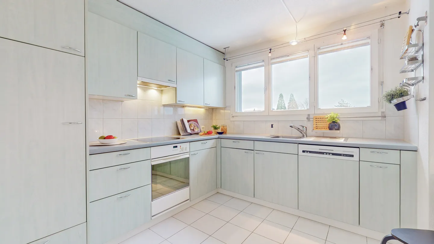 AMPIO SPAZIO ABITATIVO CON STUFA SVEDESE - PENTHOUSE A BAAR - Foto 5 di 5