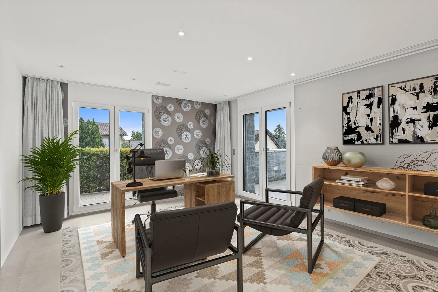 MODERN 3.5-ROOM APARTMENT WITH EVENT SPACE IN ST. GALLENKAPPEL - Photo 2 of 5