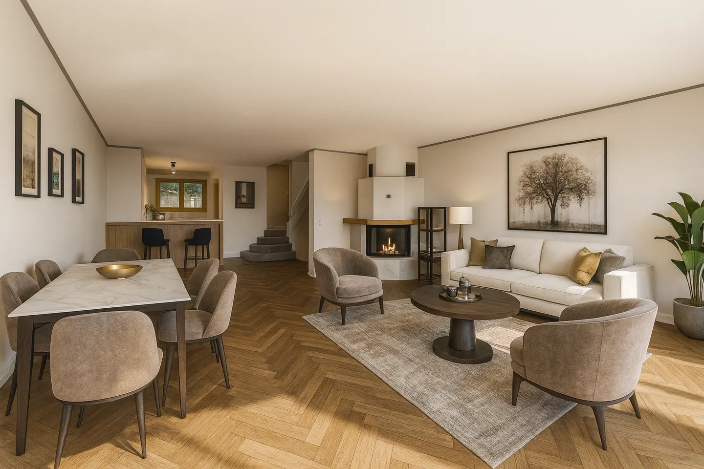 Maison astucieuse avec potentiel au bord du lac de Thoune - Photo 2 sur 5