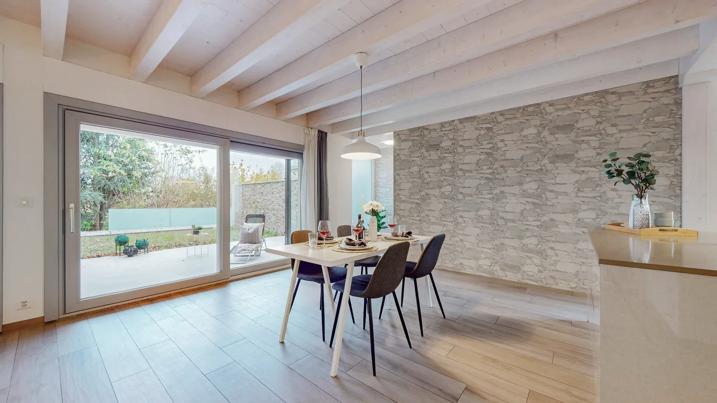 Elegant Living on Three Floors – Semi-Detached House from 2021 in Payerne - Photo 3 of 5