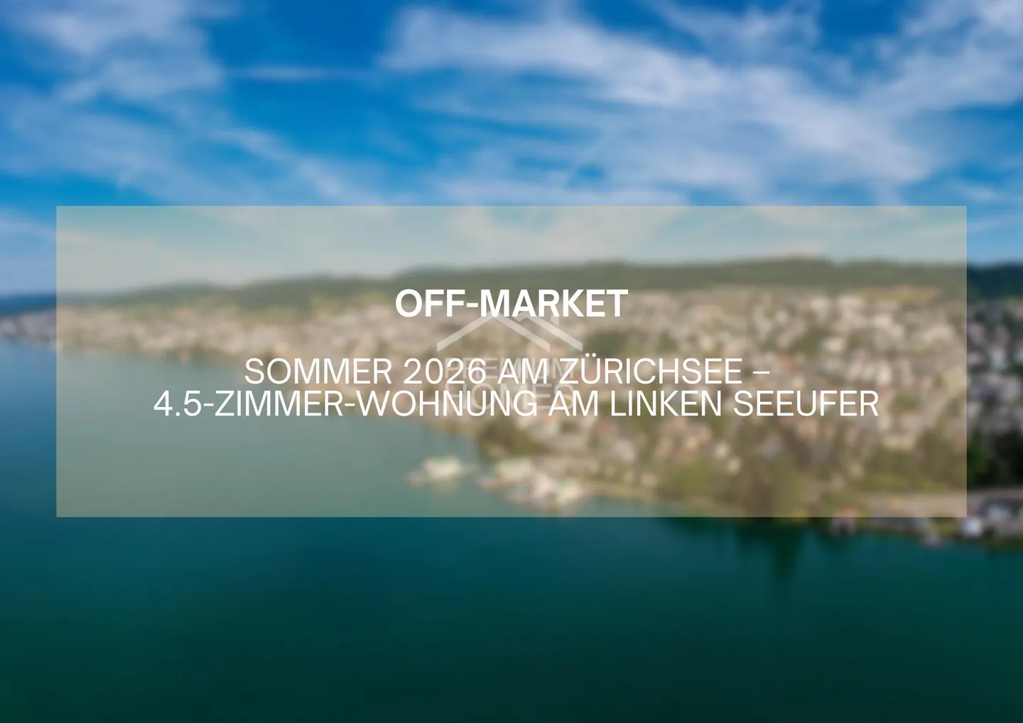 Lake Luxury on the Left Shore of Lake Zurich - Panoramic Apartment! - Photo 1 of 6