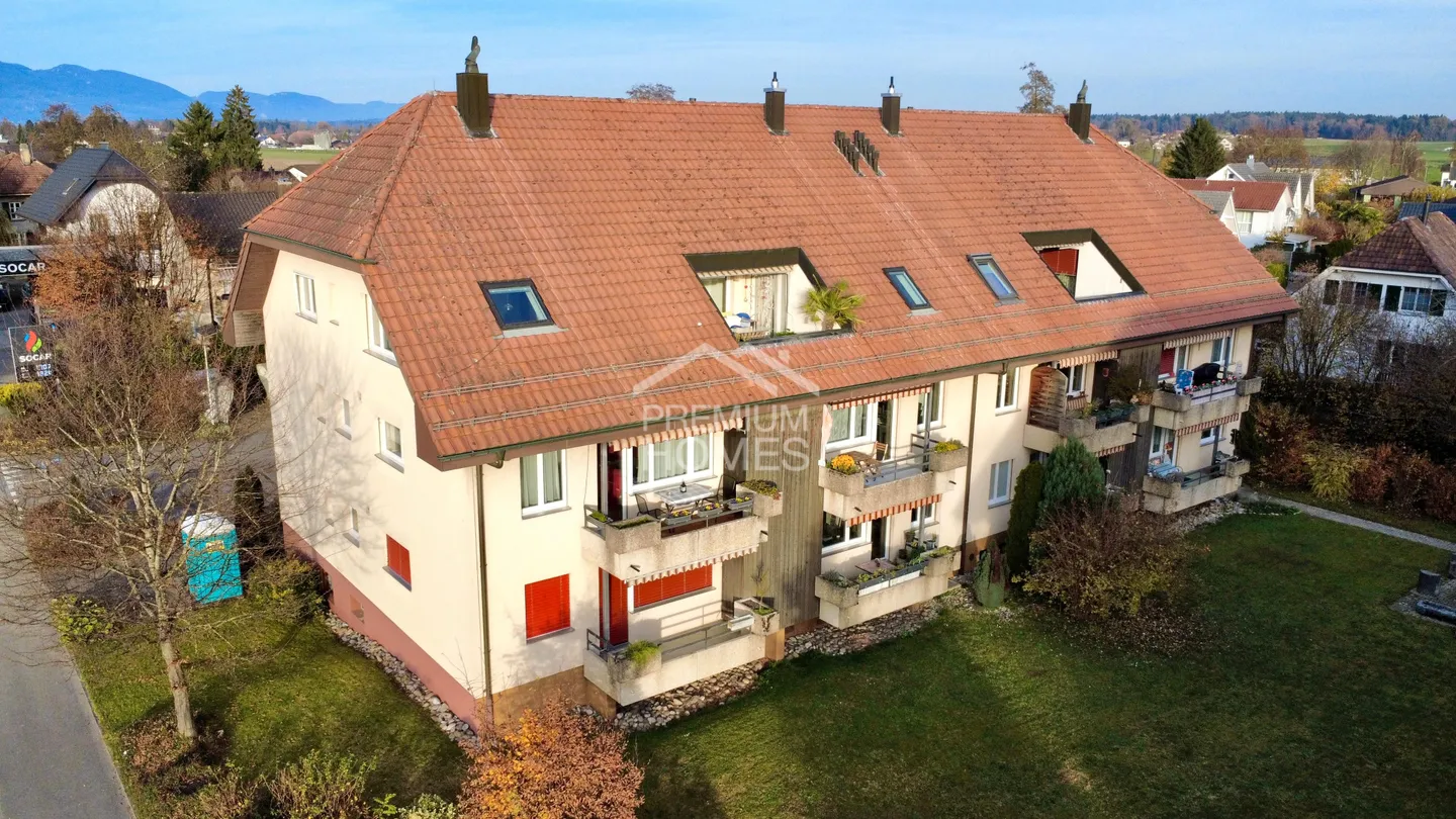 Stylische 3.5-Zimmer-Wohnung mit Potenzial ? hell, modern, Recherswil! - Photo 1 of 13