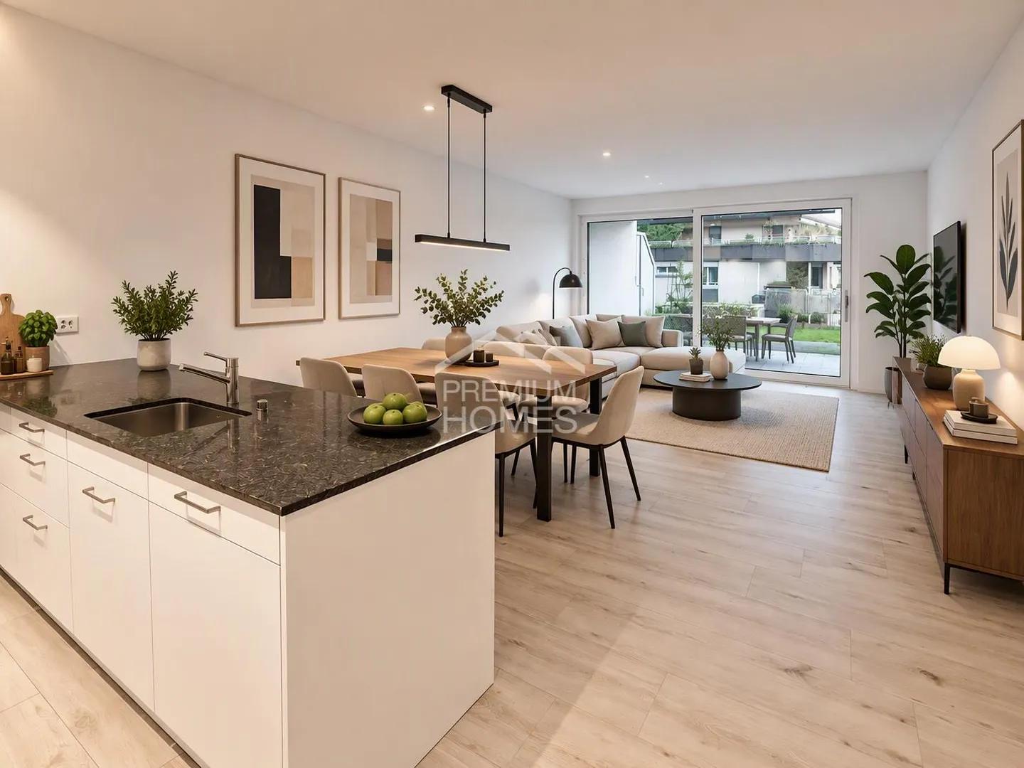 Moderne Wohnung mit sonniger Terrasse - Foto 2 von 7