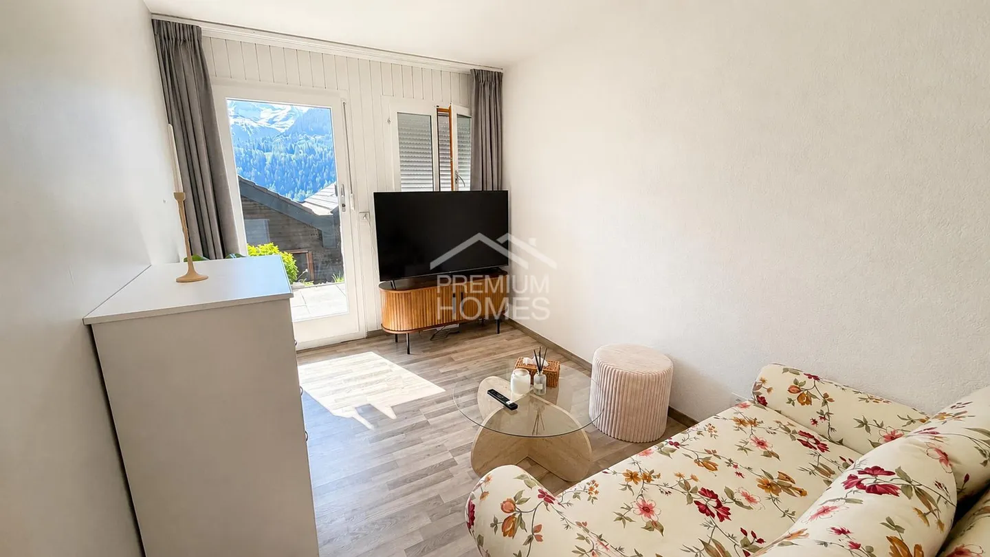 Appartement alpin charmant avec panorama sur les montagnes - Photo 4 sur 13