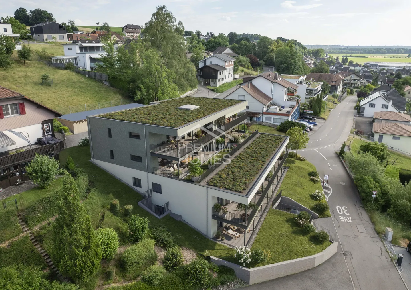 Neubau mit Weitblick - Wohnen, wo der Jura zum Greifen nah ist - Photo 2 sur 8