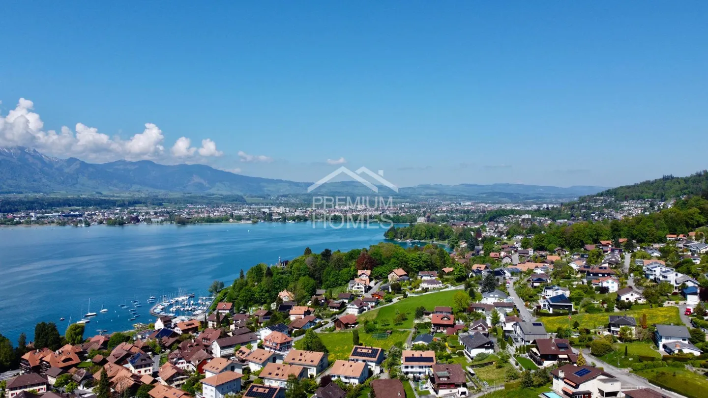 Aussichtsthron über Thun &amp; Thunersee - Ihre Chance an 1A-Adresse! - Foto 5 von 12