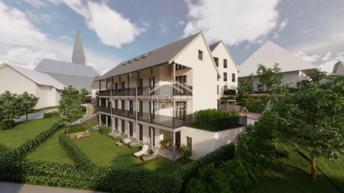 Moderno, centrale, unico - nuova costruzione con giardino privato - Foto 1 di 13