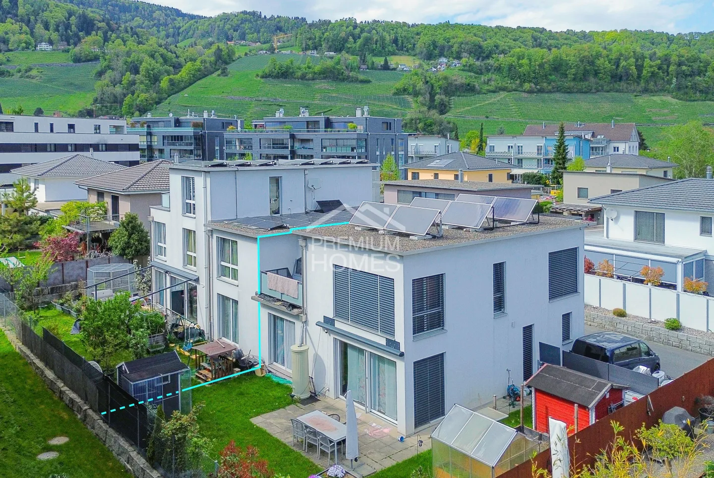 Moderne Familienhaus mit Balkon - Foto 9 von 12