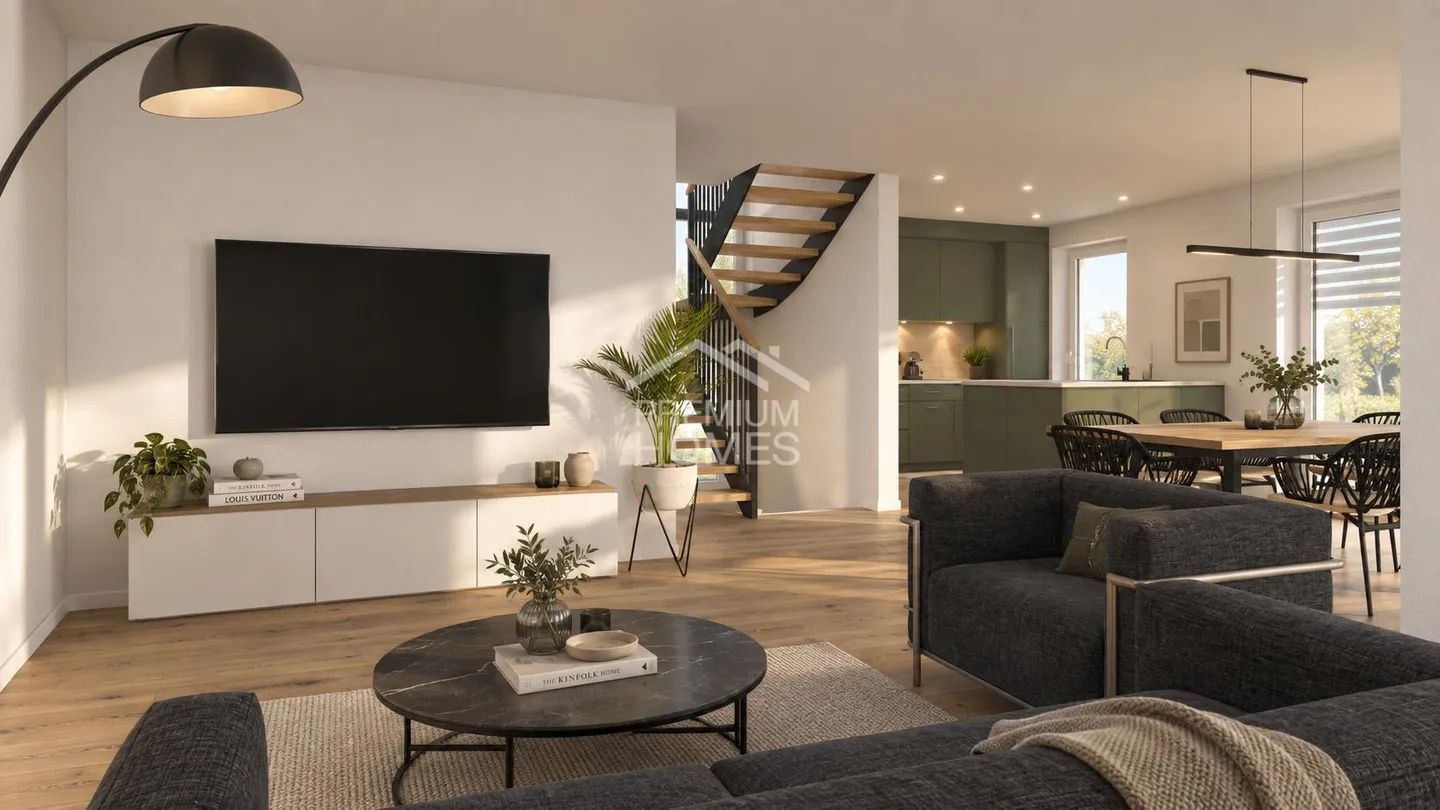 Moderne Familienhaus in Oberwil - Foto 2 von 10