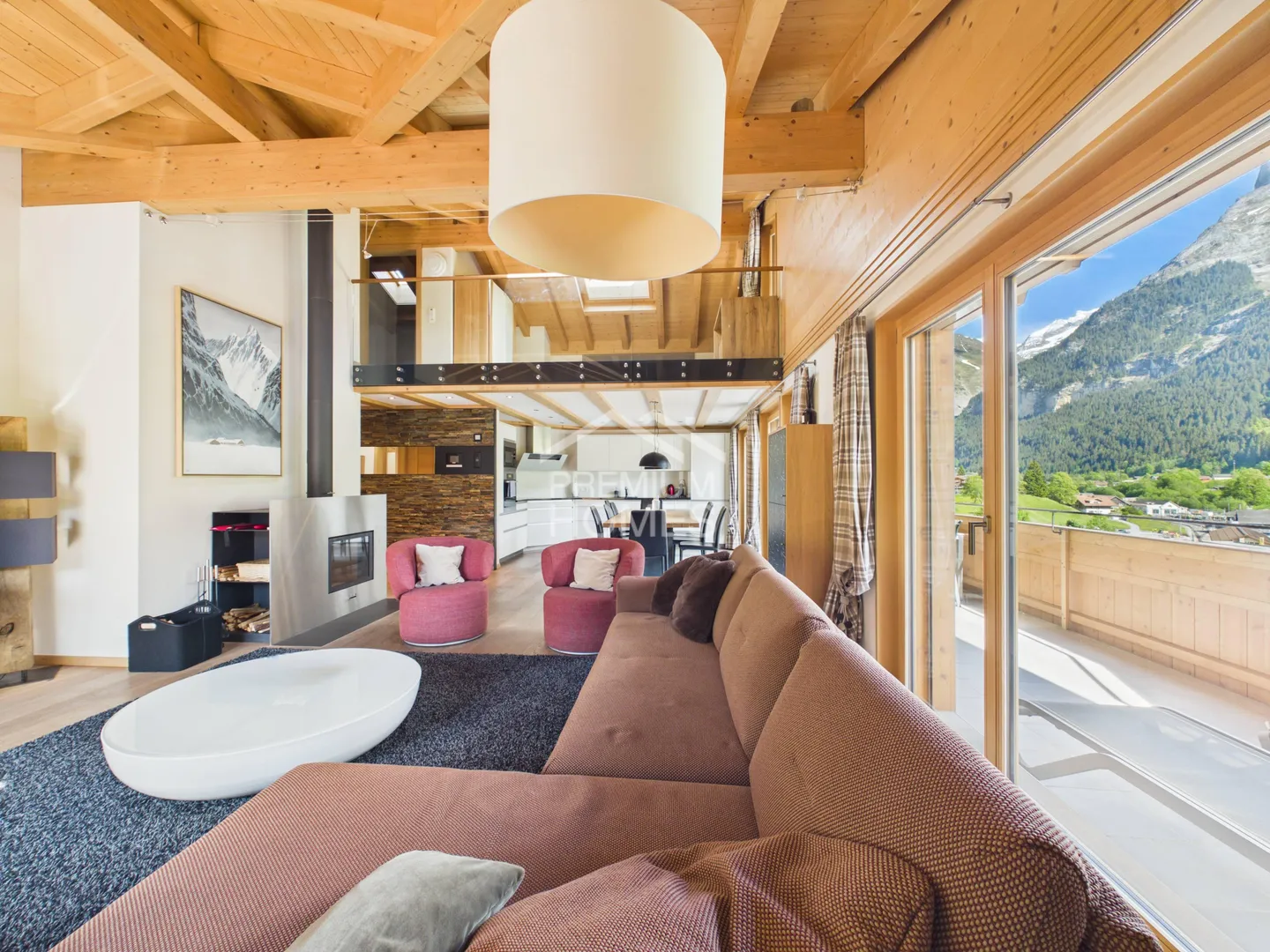 Chalet-Penthouse Exclusif avec Vue - Photo 1 sur 11