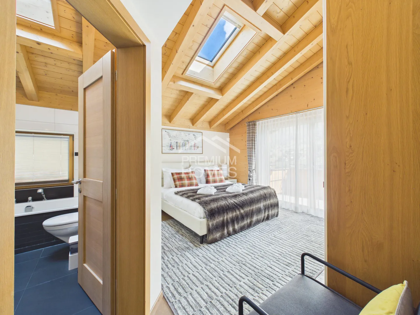 Exklusives Chalet-Penthouse mit Bergpanorama! - Foto 5 von 12