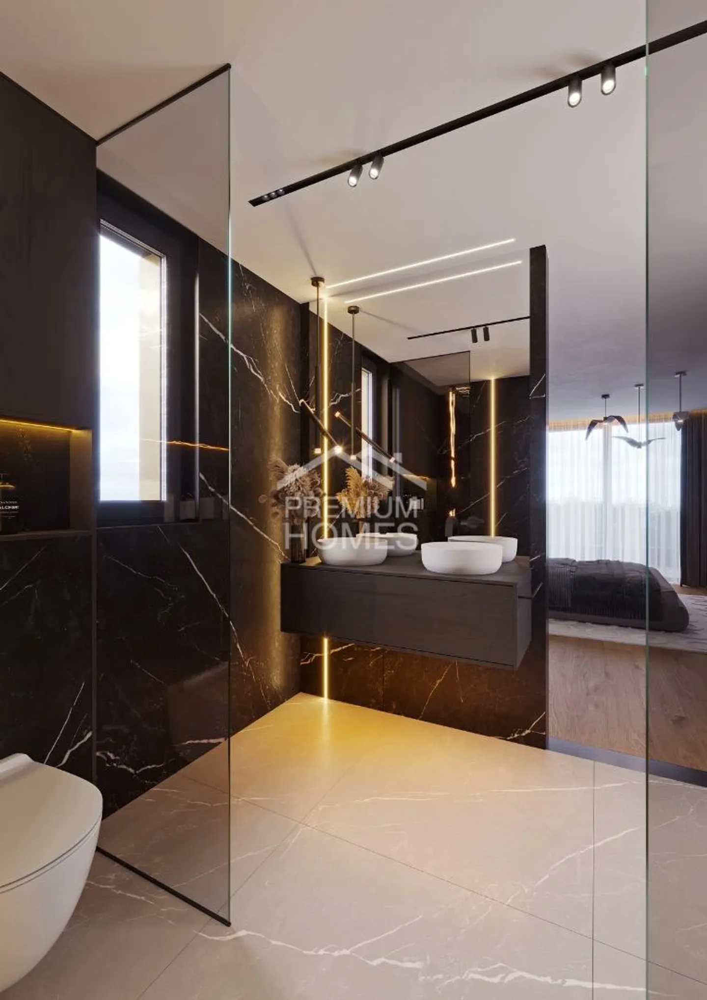 Luxuriöses Attika-Juwel mit Terrasse - Foto 7 von 8