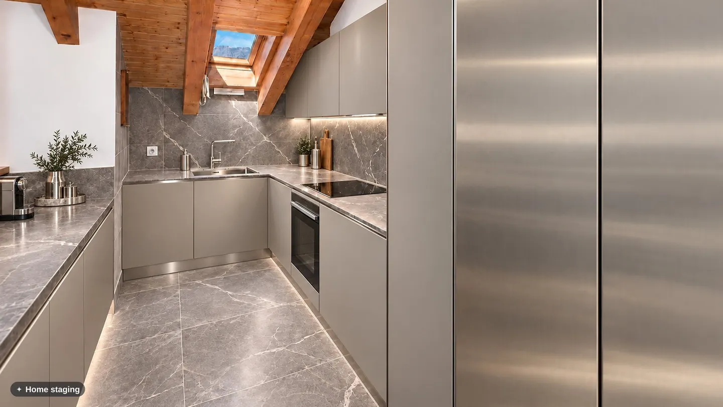 Spacious 5½ room apartment in Crans facing the golf course - Photo 8 of 13
