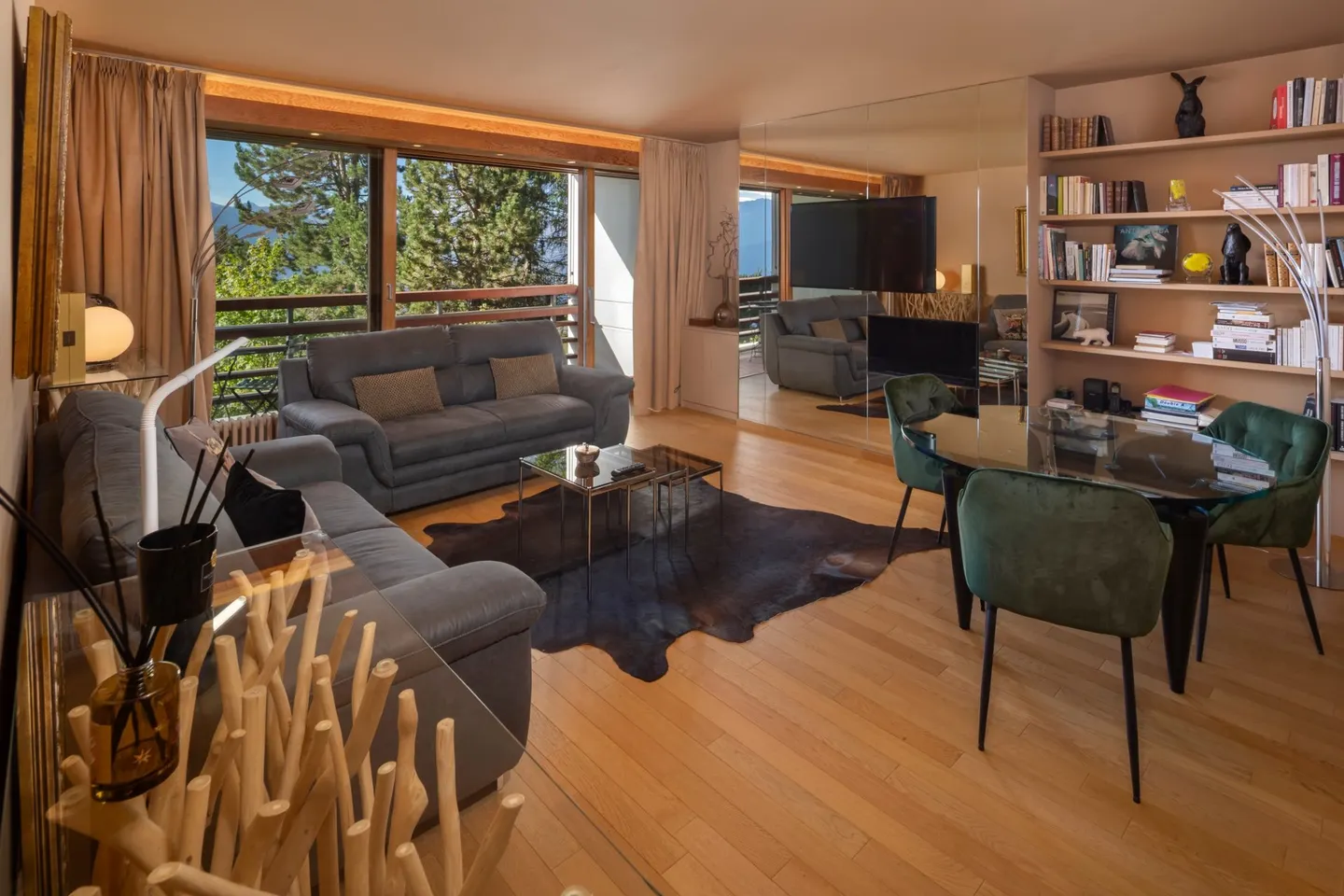 Appartement 2½ pces Ski-in&out avec services hôteliers à Crans-Montana - Photo 1 sur 13