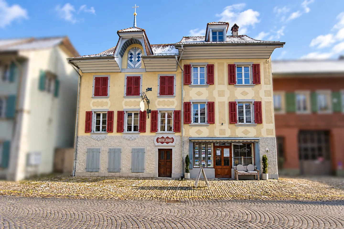 Charmante Wohnung in Erlach - Foto 1 von 6