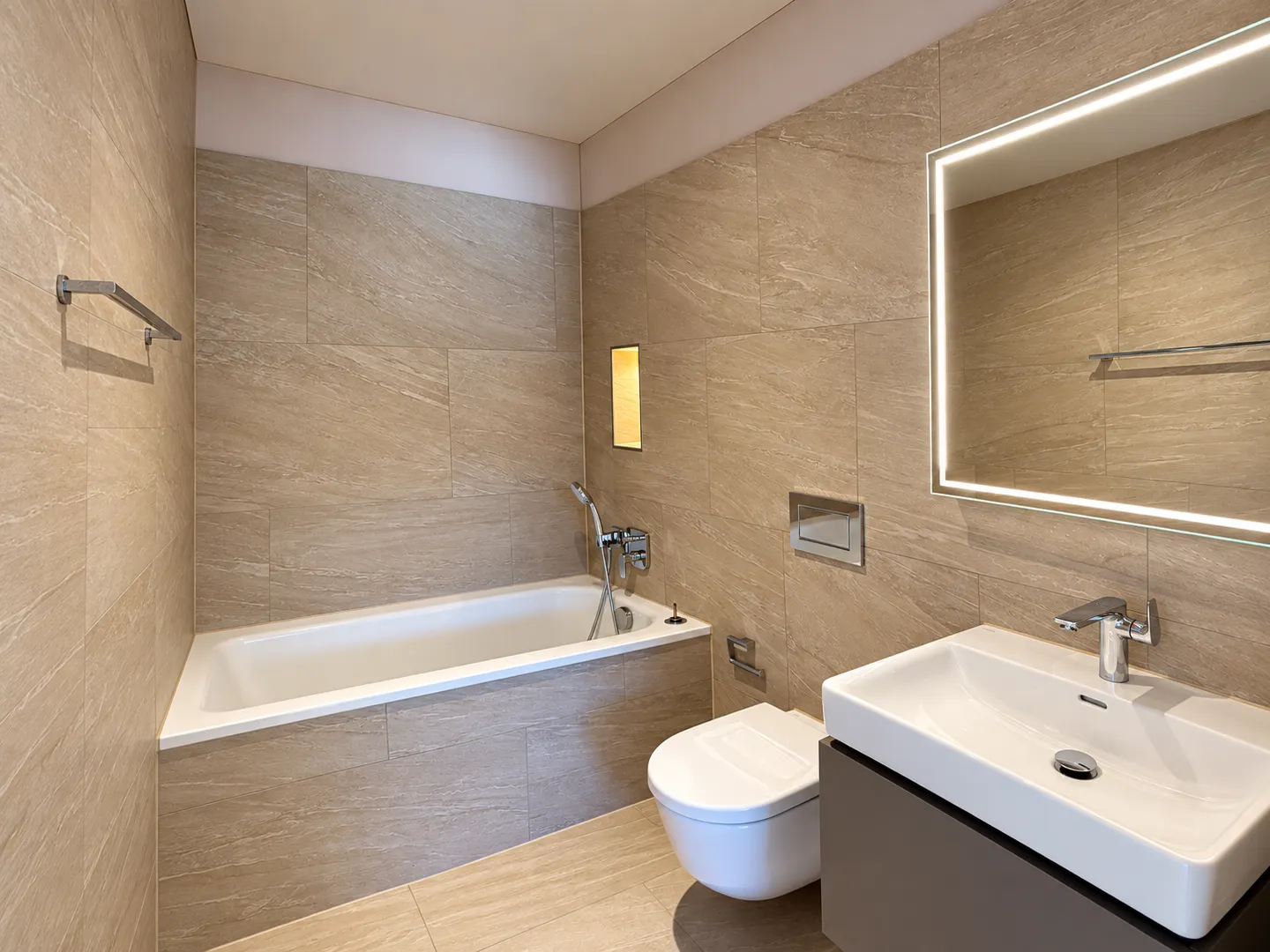 New 3.5-room apartment with balcony on the 4th floor - Photo 7 of 13