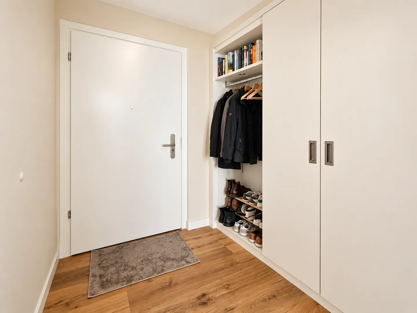 Appartement haut de gamme de 2,5 pièces avec balcon et vue panoramique directement à la gare - Photo 4 sur 9