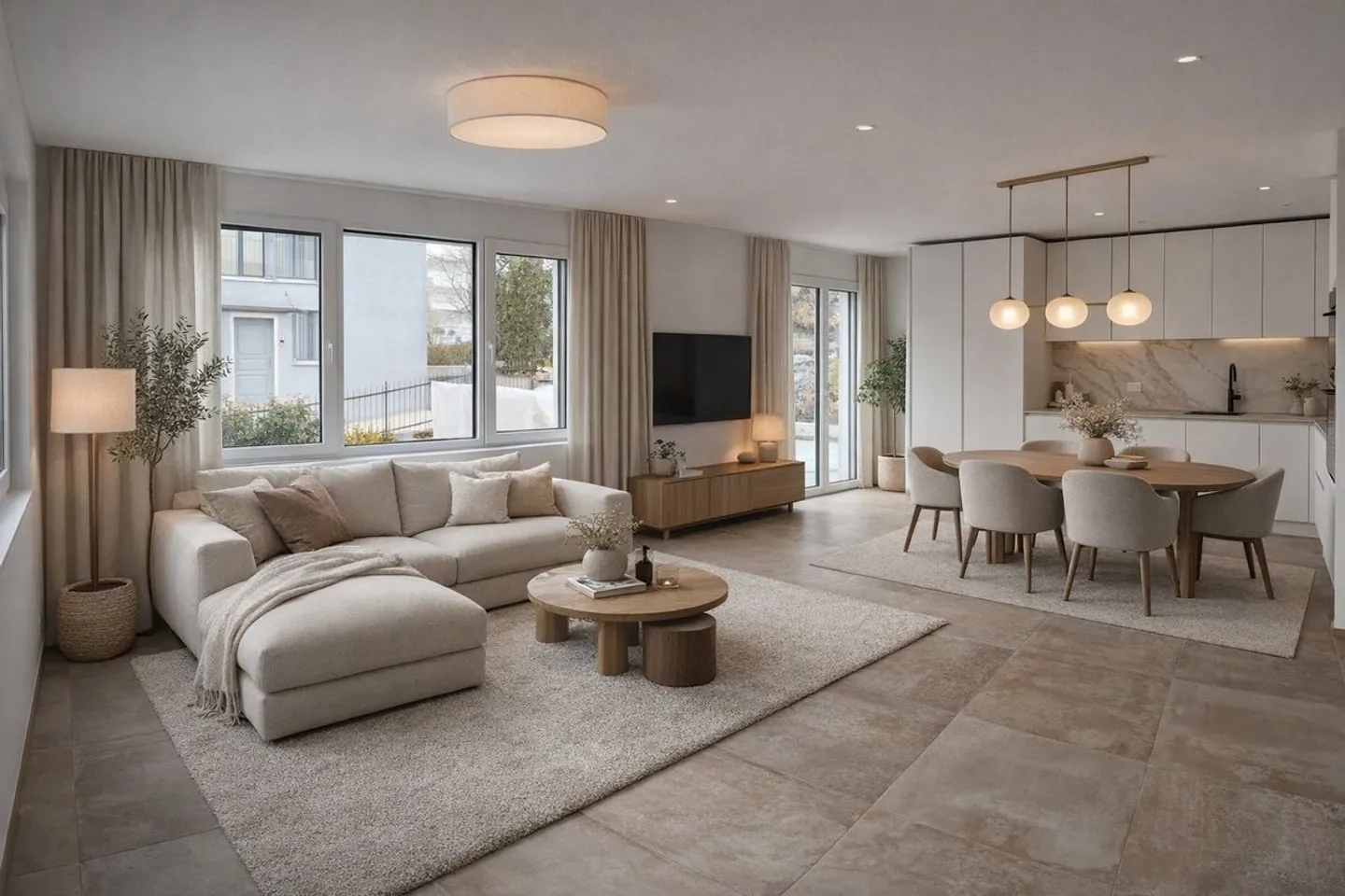 New Building in Prime Location with Spacious Terrace 88m2 and Private Laundry Room and Cellar (23 m2) - The Apartment Can Also Be Rented Furnished Upon Request - Photo 1 of 10