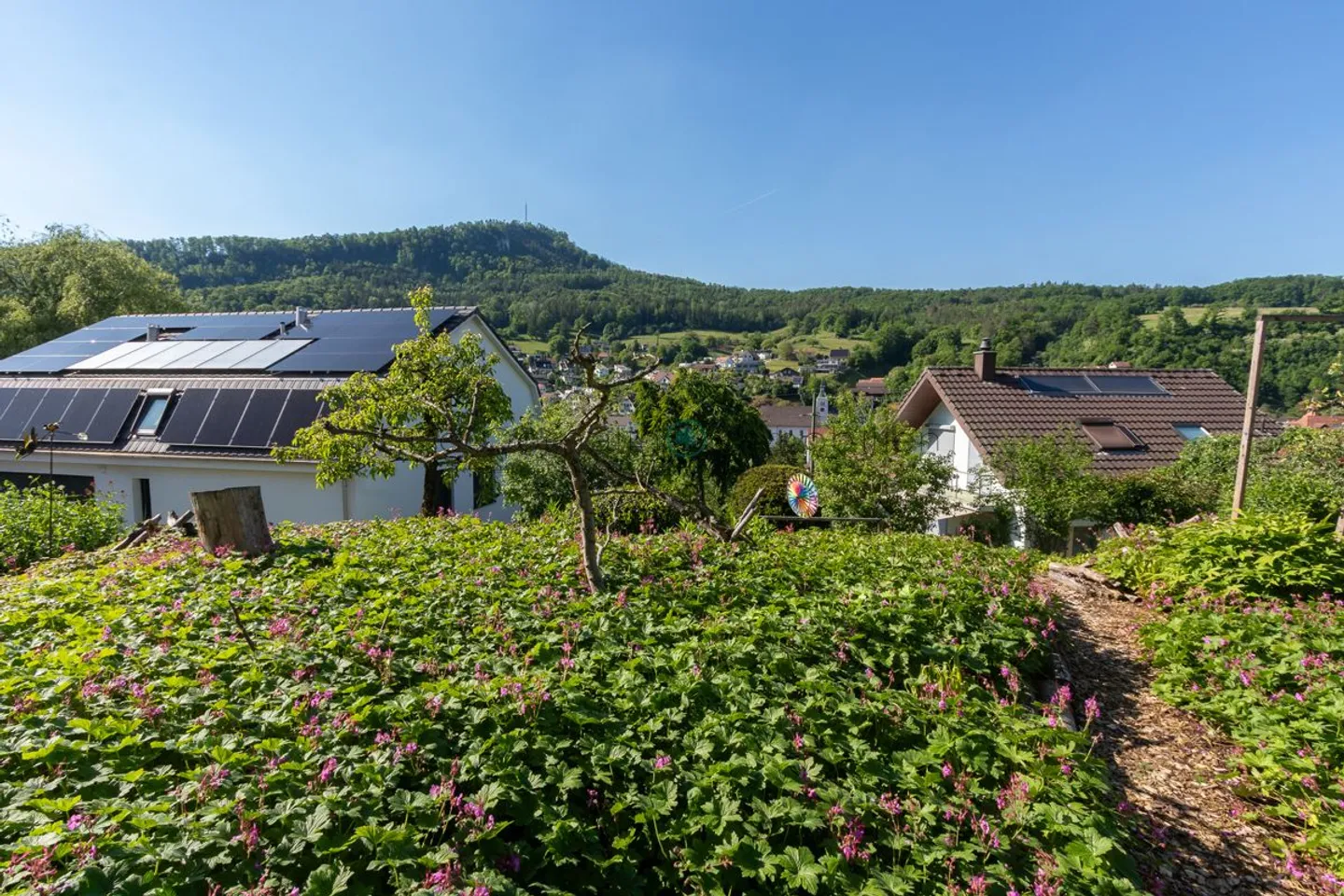 Wohnen im Grünen - Stadtnah - Freistehendes 6.5-Zimmer-Einfamilienhaus, Minergie, Ruhe &amp; Aussicht - Foto 10 von 13