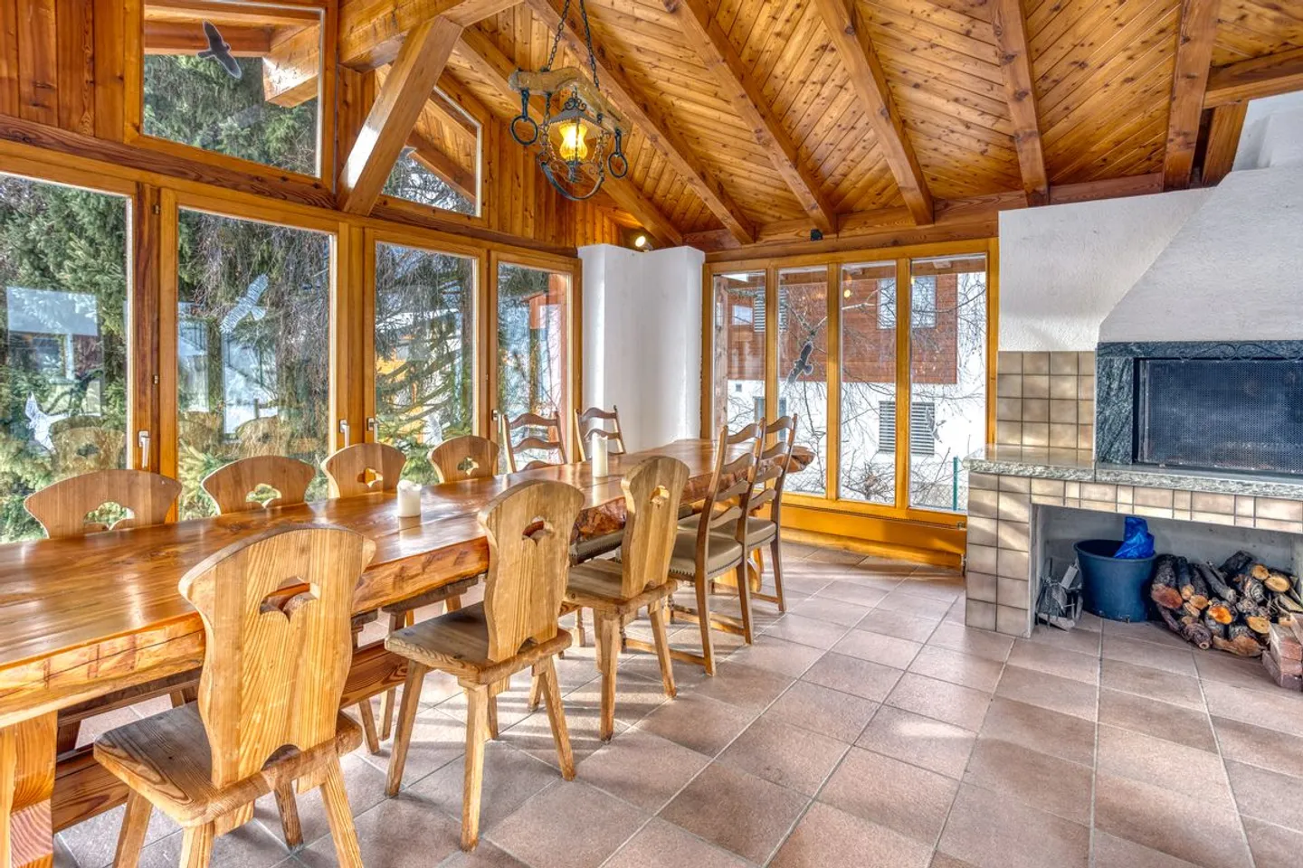 EXCLUSIVITY, LARGE CHALET WITH 2 APARTMENTS AND BUILDABLE LAND - Photo 8 of 12