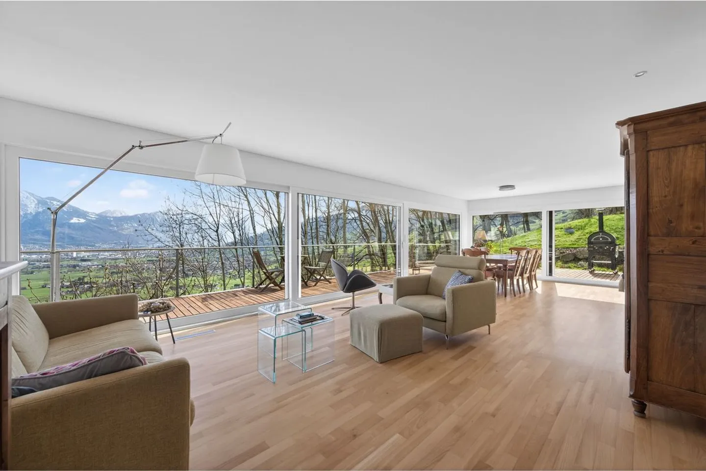 Maison individuelle élégante discrète avec vue panoramique à Gams - Photo 4 sur 13