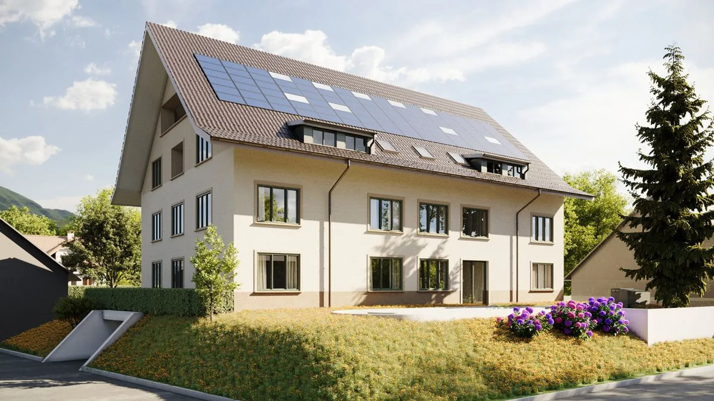 Grosszügige 4½ Zimmer-Wohnung im 1. Dachgeschoss mit Loggia - Foto 6 di 7