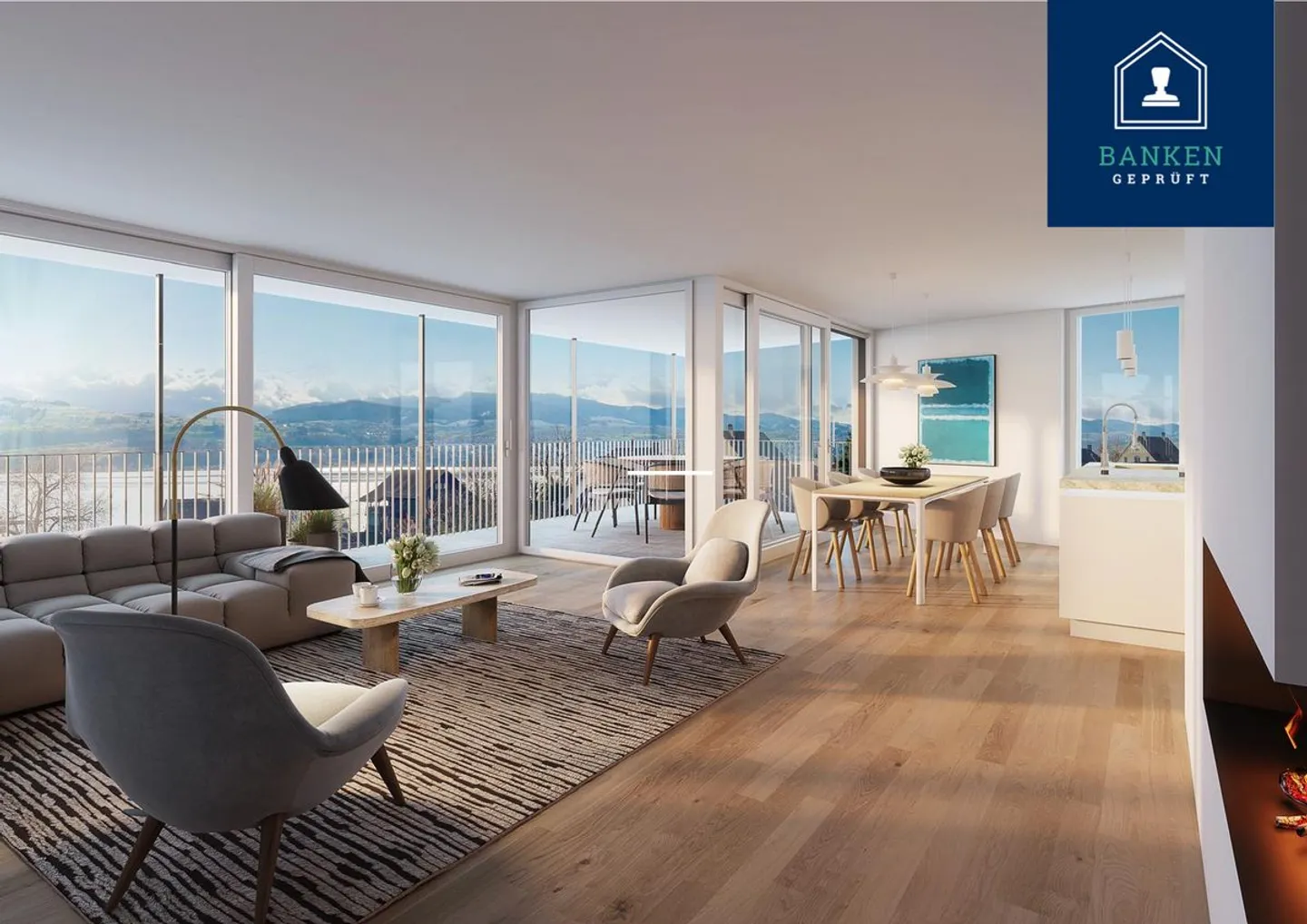 Letzte Gelegenheit: Exklusive 4.5 Z. Wohnung im 1. OG. Ihr neues Zuhause in Stäfa wartet! - Foto 1 von 7