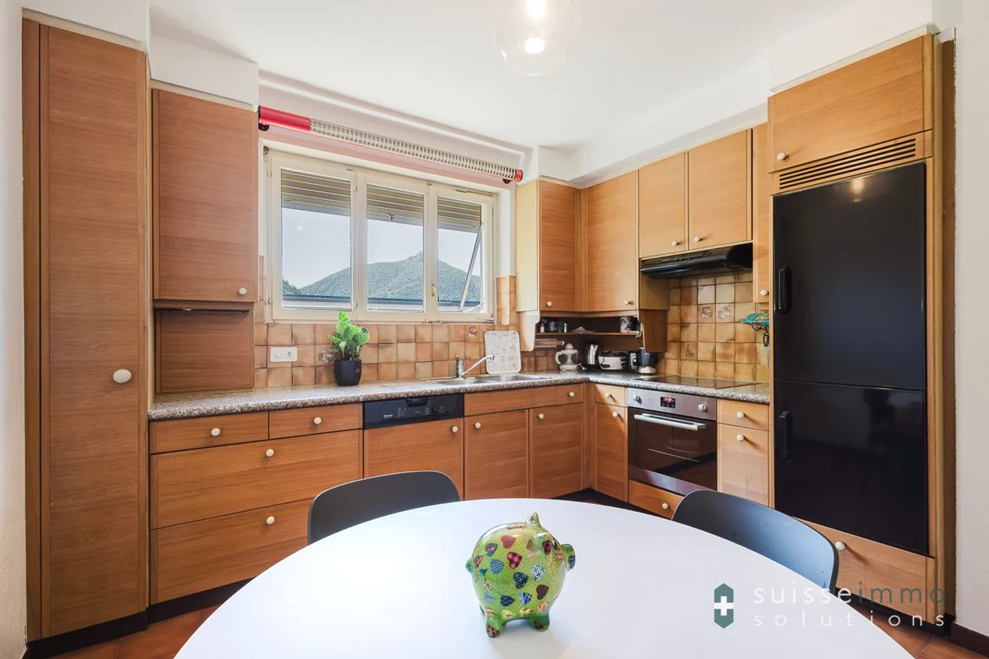 Interessante Attico 4,5 Locali Vista Lago in bifamiliare - Da rinnovare  - Foto 6 di 13