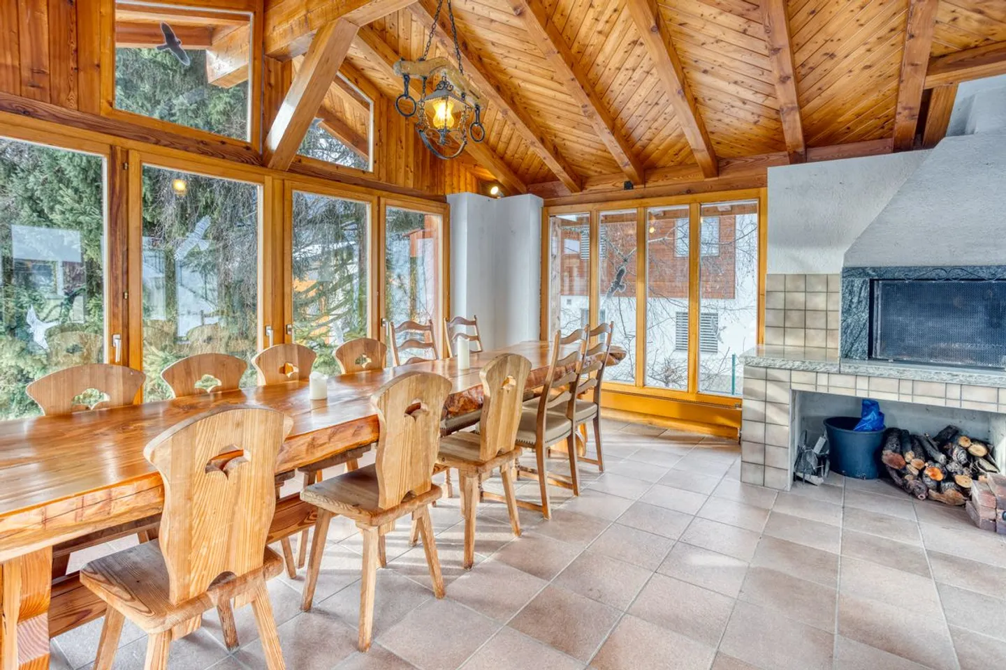 GRAND CHALET WITH 2 APARTMENTS AND BUILDABLE LAND - Photo 3 of 11