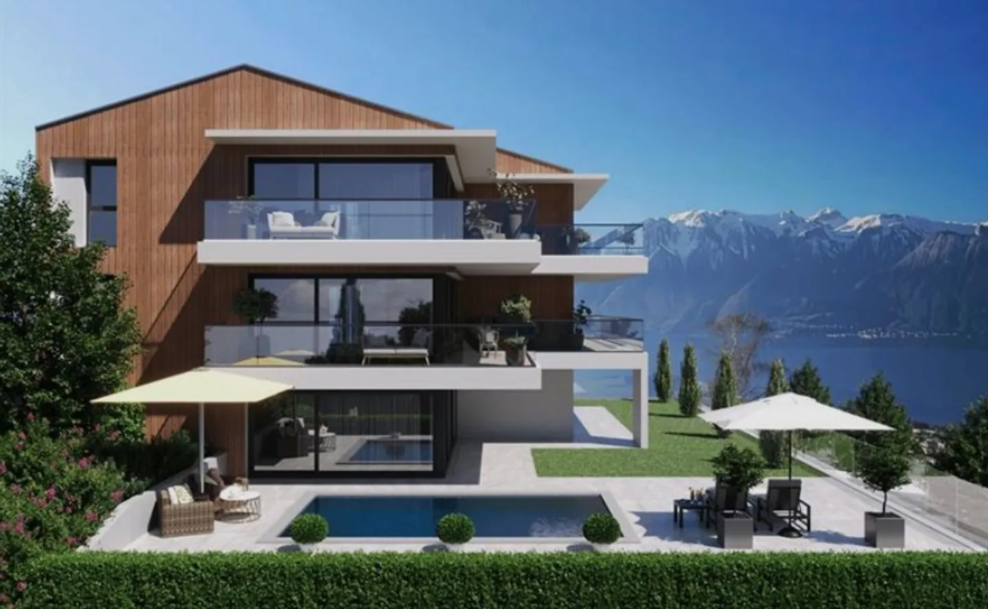 Projet neuf sur plan à Jongny - 4.5 pièces avec jardin et prestations haut de gamme - Photo 3 sur 7