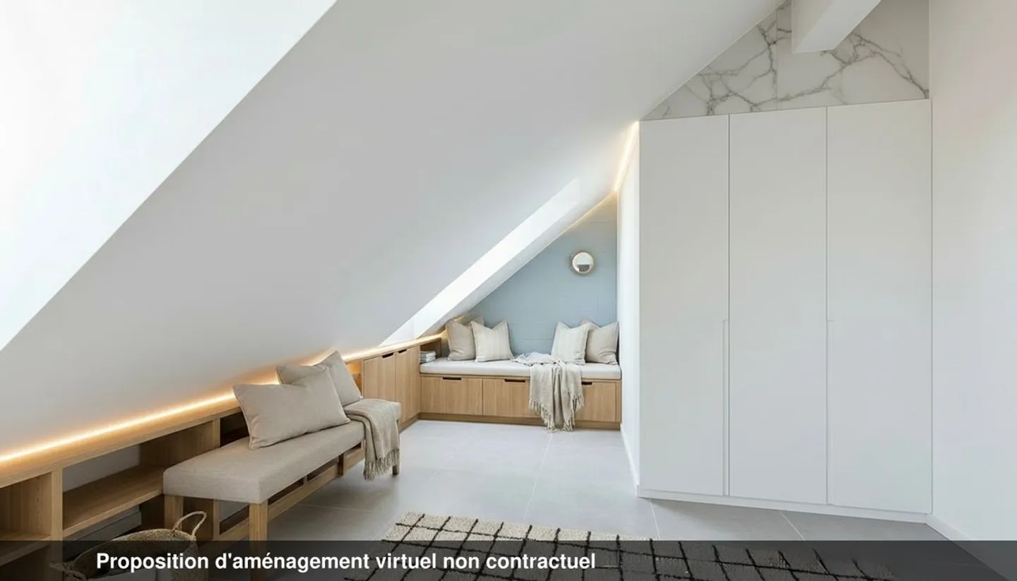 Neues Penthouse mit Loggia - 150 m² in Domdidier - Foto 5 von 13