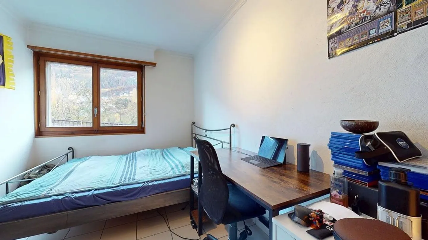 5.5 rooms - Quai de la gare 2 Saxon, available from November 1, 2025 - Photo 11 of 13