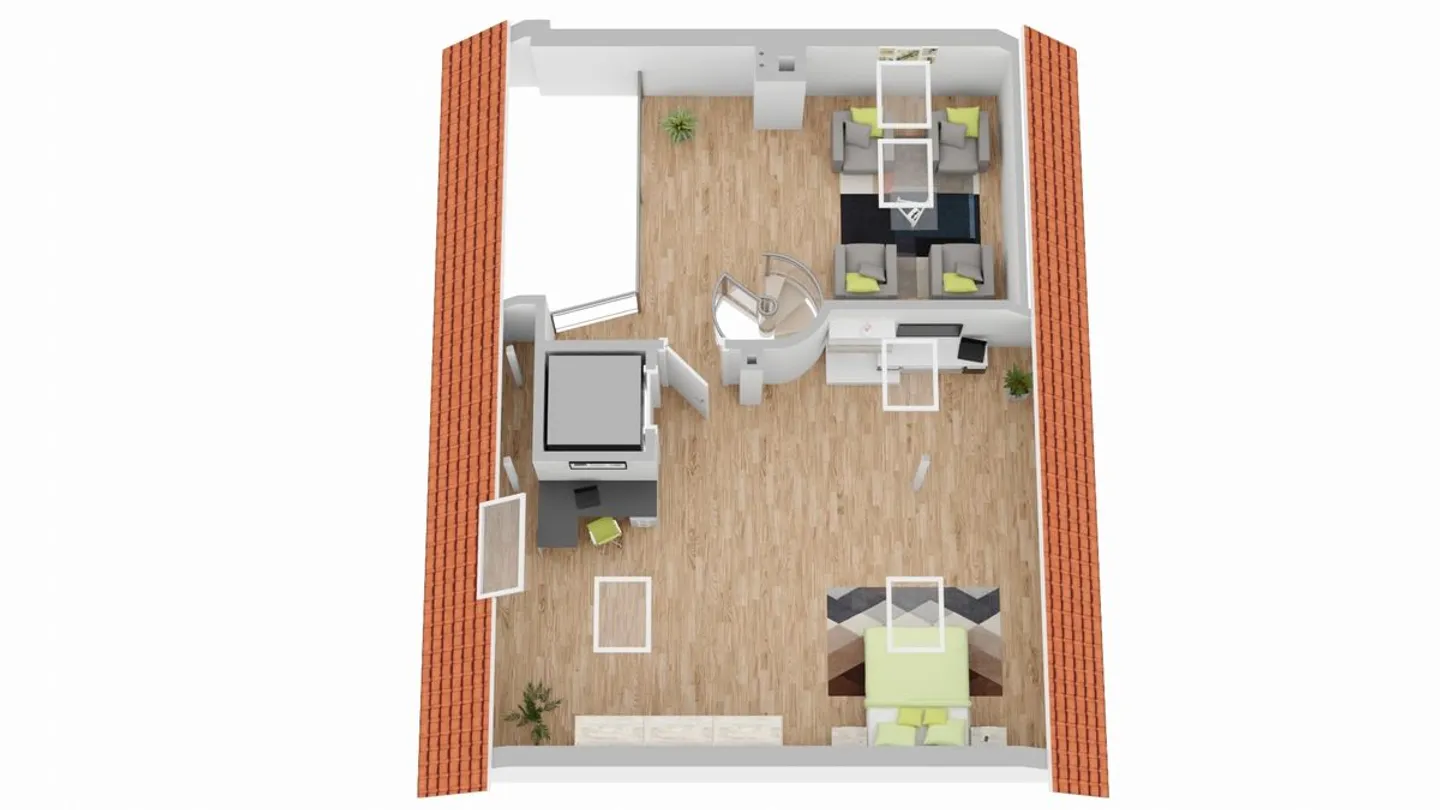 Attique / Appartement en duplex. Occasion rare dans un emplacement de choix à BS ! - Photo 12 sur 13