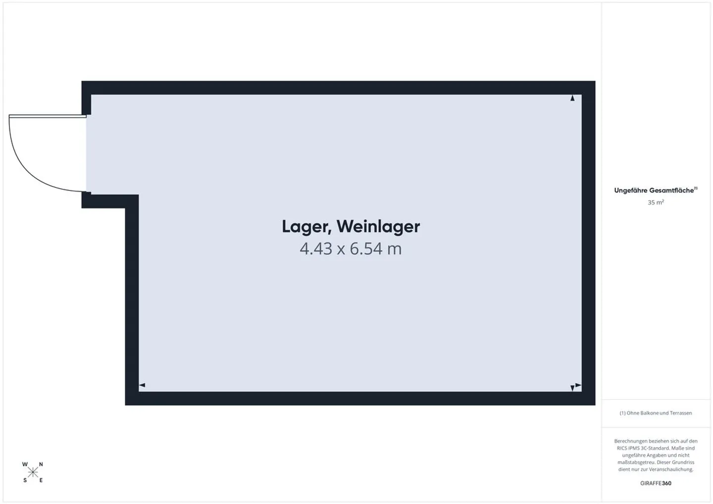 Vielseitige Lagerfläche zu vermieten - Foto 2 von 2