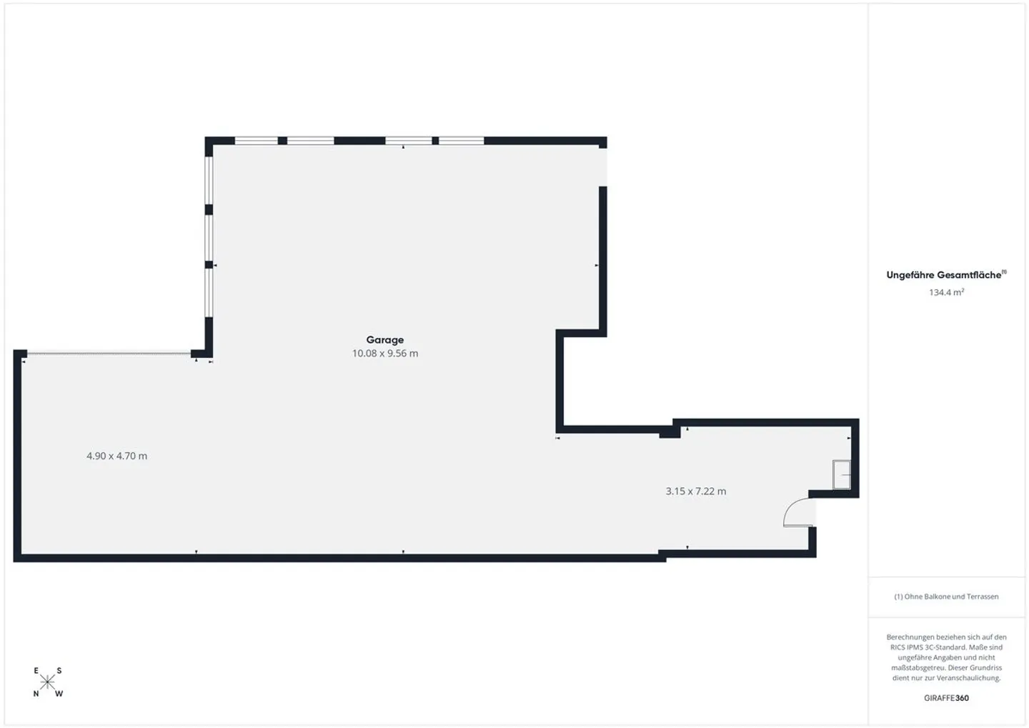Geräumige Einstellhalle in Allschwil - Foto 6 von 6