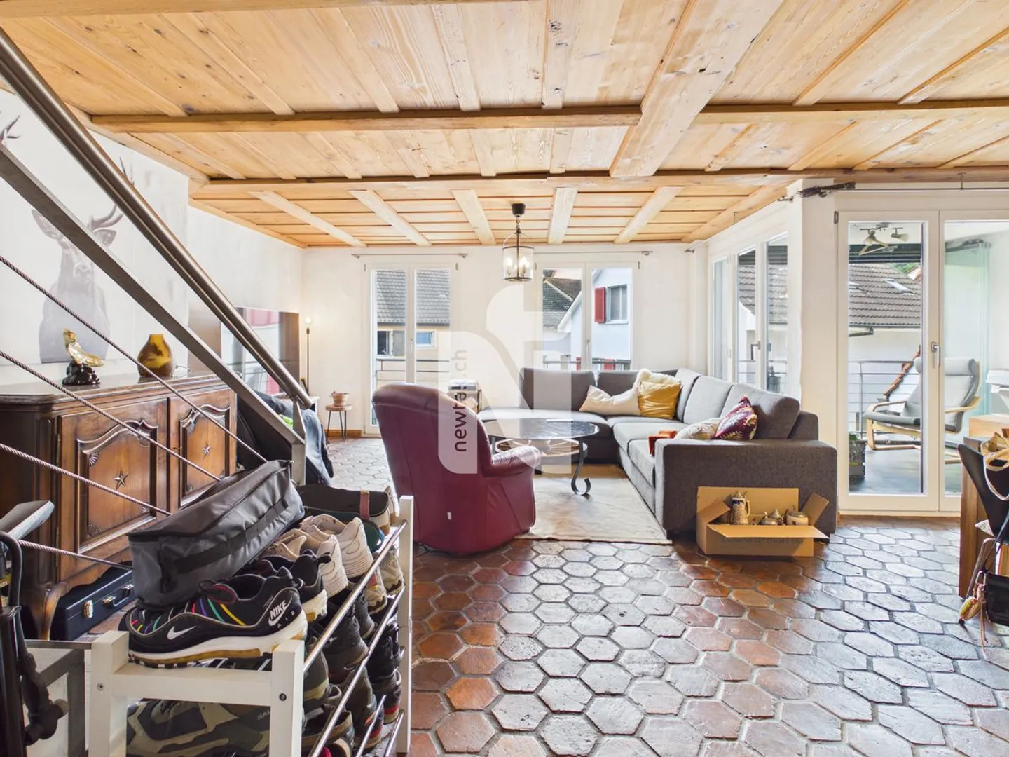 Maisonette-Wohnung, rustikal mit viel Charme, mitten in Laufen - Foto 3 di 13