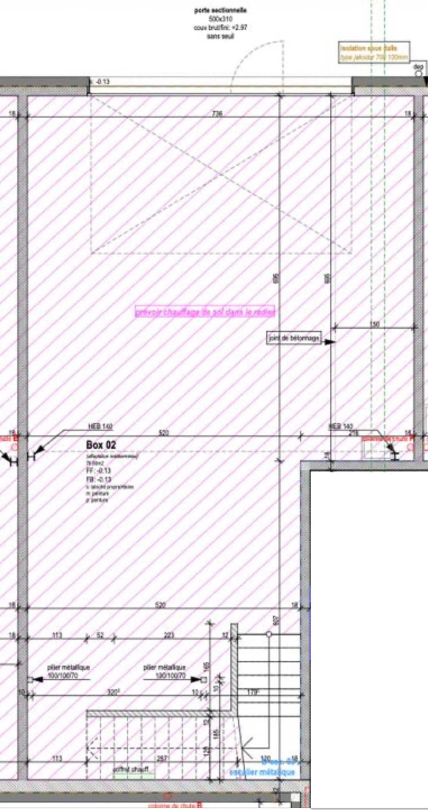 À louer - Halle artisanale / Atelier / Dépôt chauffé de 115 m² avec mezzanine - Photo 8 sur 8