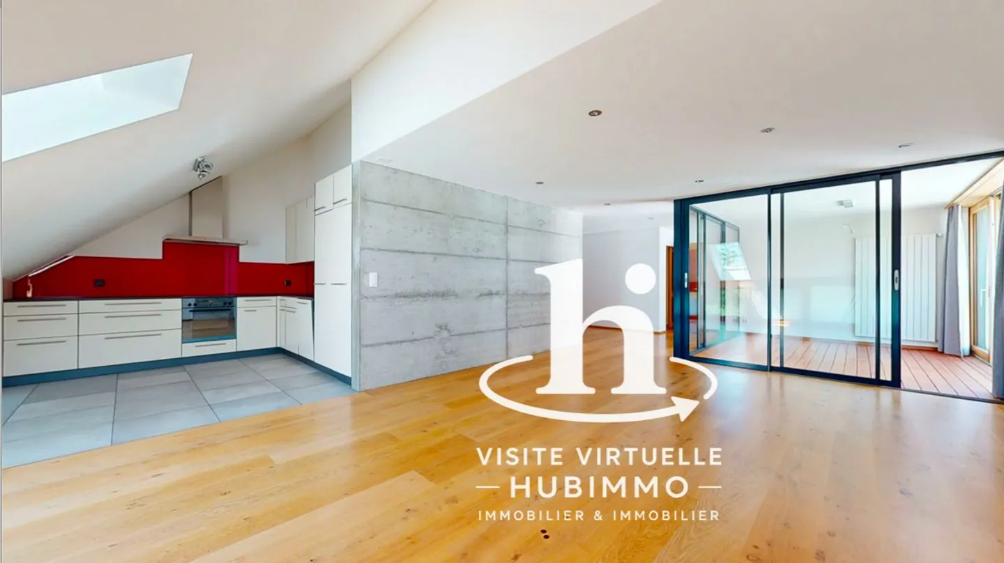 Grandcour - 4,5 Zimmer, 140m2 mit Innenloggia! - Foto 1 von 13