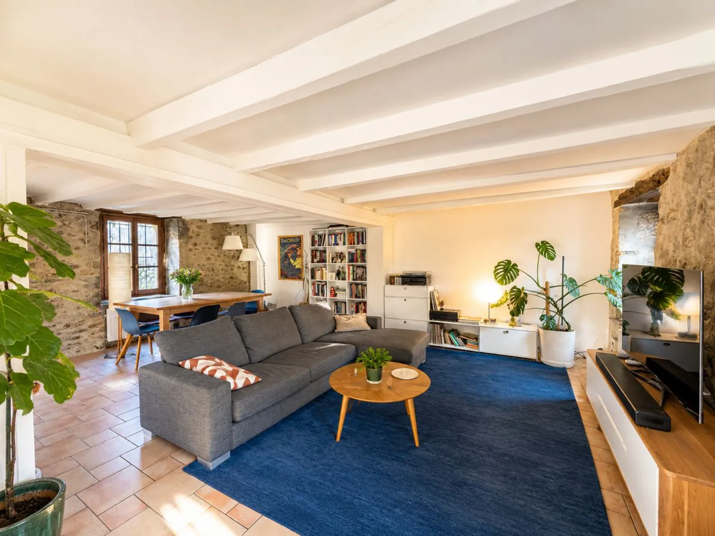 À louer - Authentique maison de village avec jardin au coeur du Vieux-Vernier - Photo 1 sur 4