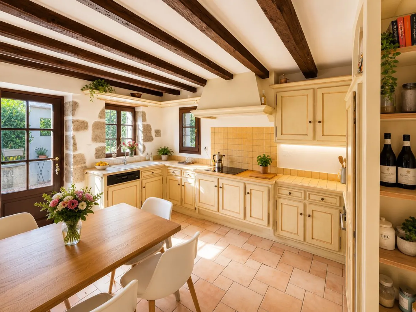 À louer - Authentique maison de village avec jardin au coeur du Vieux-Vernier - Photo 2 sur 4