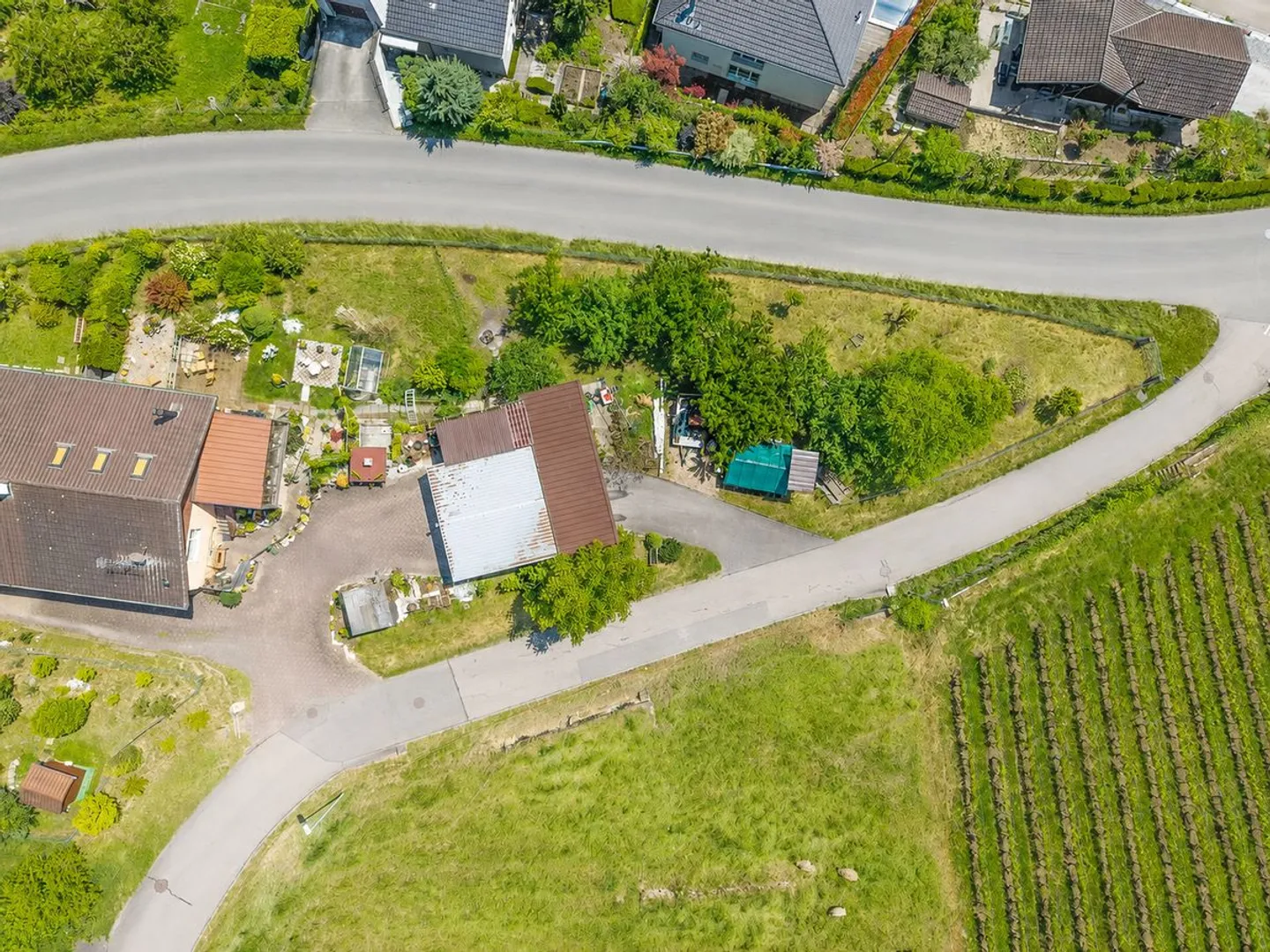 Terrain à bâtir avec vue dégagée à Vallamand - Foto 2 di 3