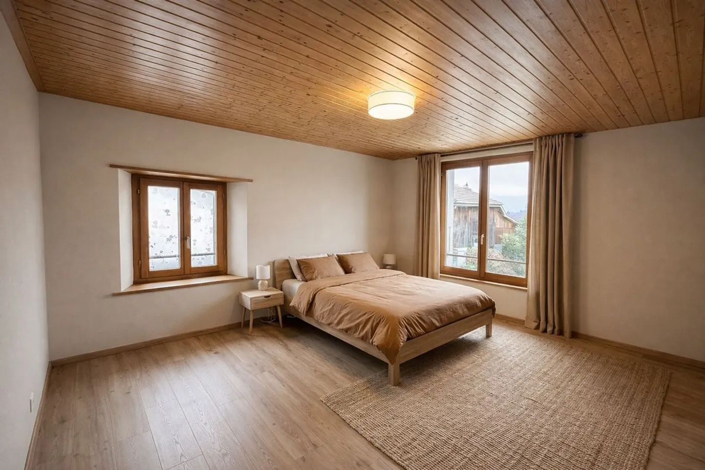 Renovated 4-room apartment in Villarzel - calm and countryside - Photo 3 of 5