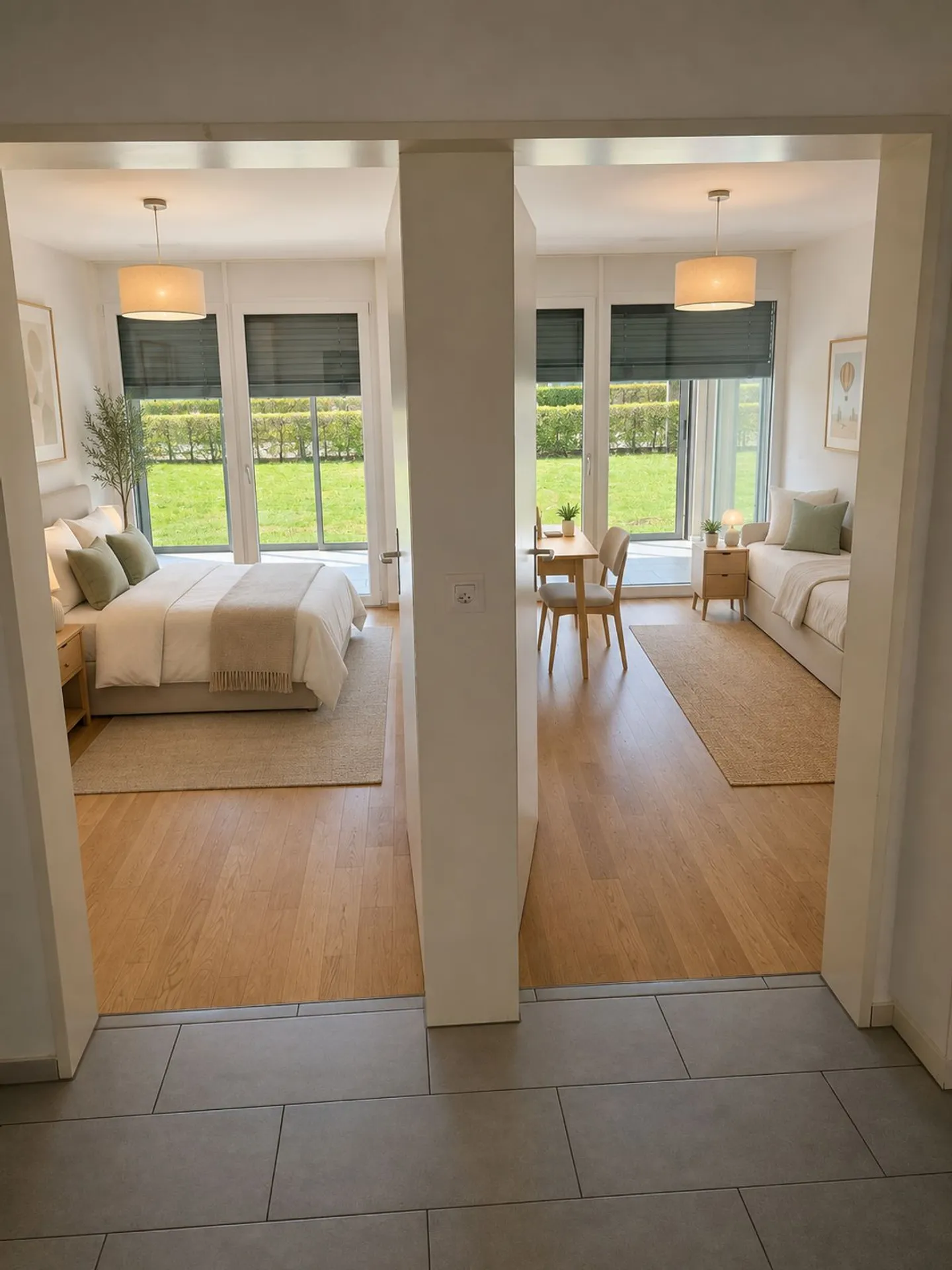 Exclusive 4.5-room garden apartment with 400 m² private garden in Aesch - Photo 4 of 9