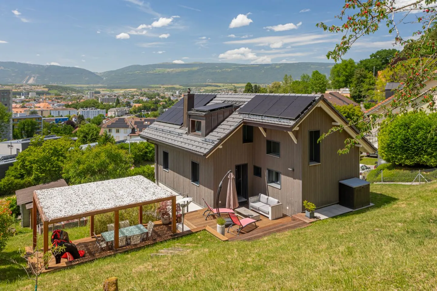 Élégante propriété familiale avec vue dégagée sur le Jura - Foto 12 von 12