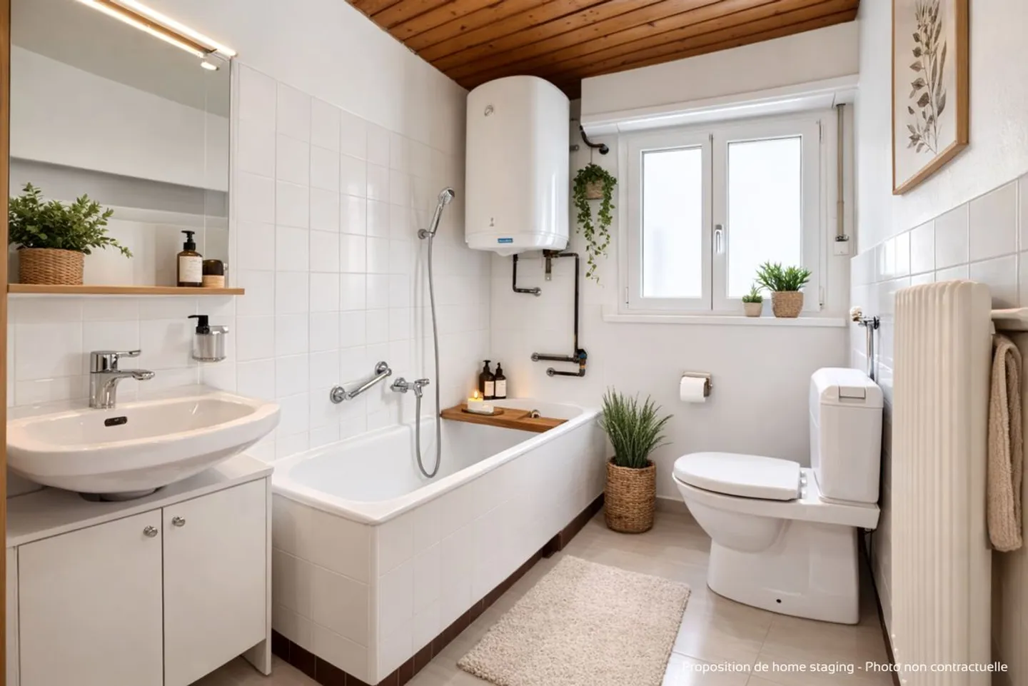 Helle und ruhige Wohnung: 2,5 Zimmer in Pully - Foto 8 von 12