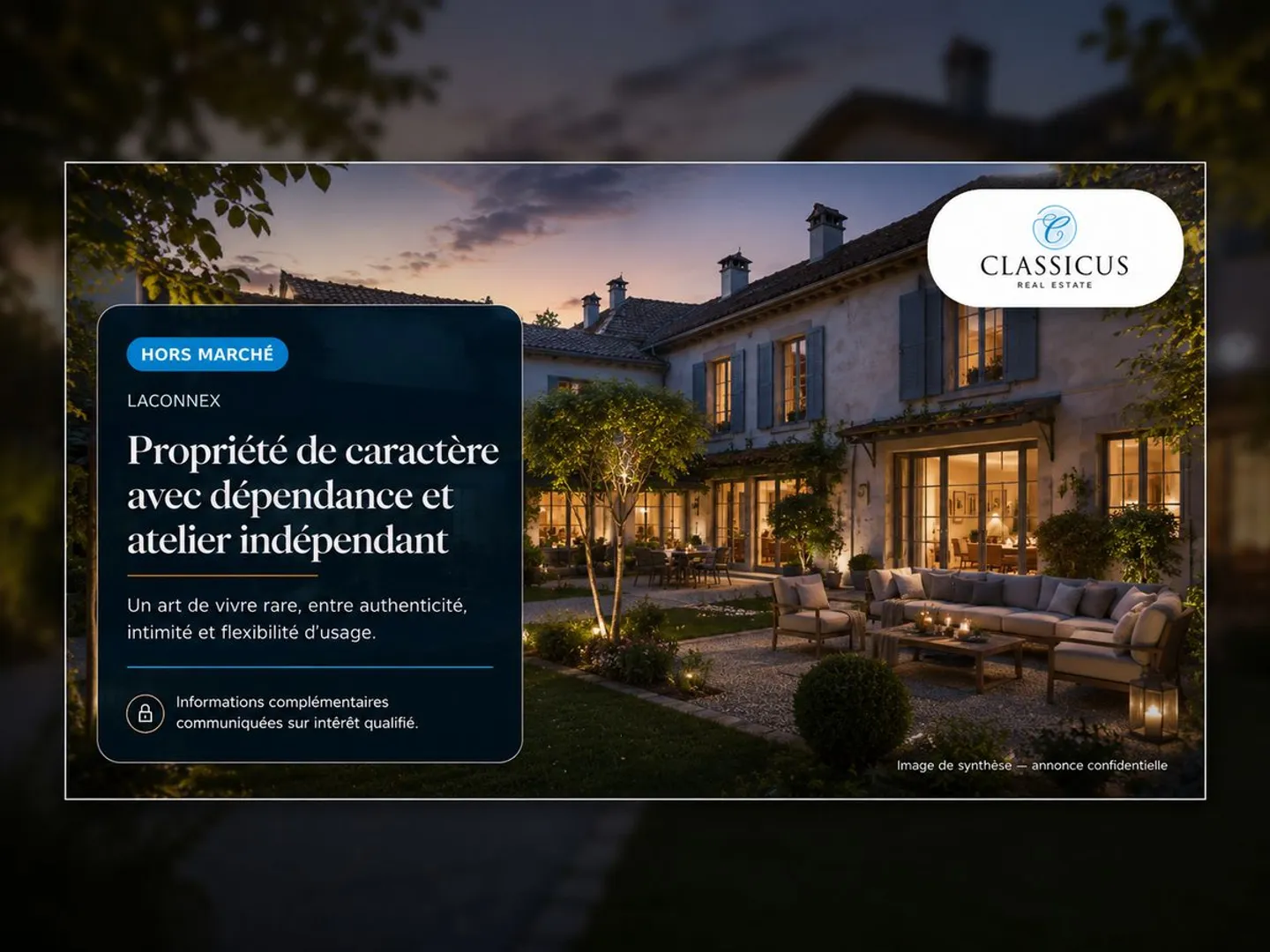 Propriété de charme avec revenu - Photo 1 sur 1