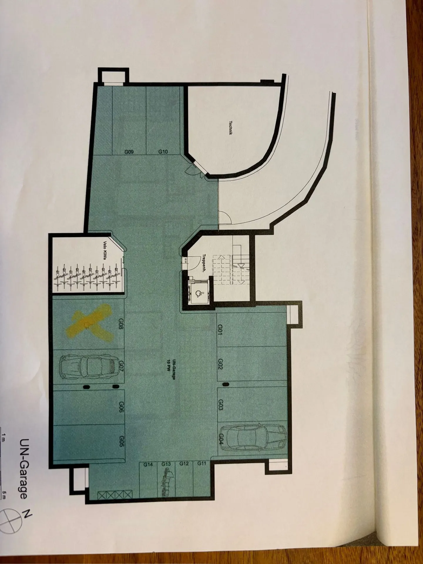 Underground parking space with charging station - Photo 2 of 2