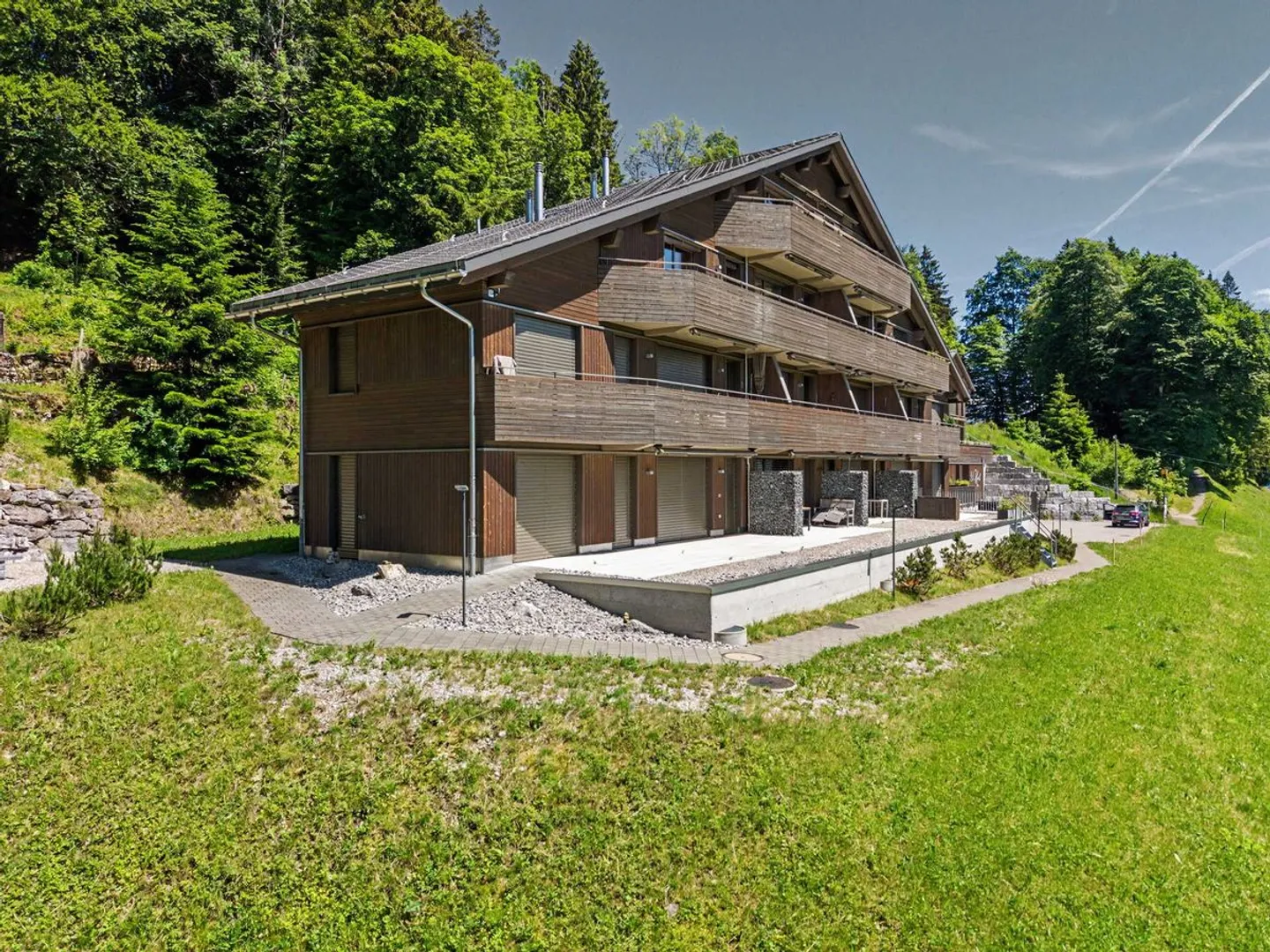 Modern 2.5-room apartment with panoramic view in Illgau (St. Karl) - Photo 3 of 13